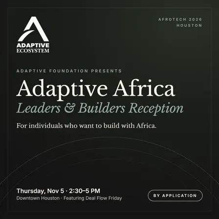 Africa Leaders & Builders Reception · AfroTech Houston