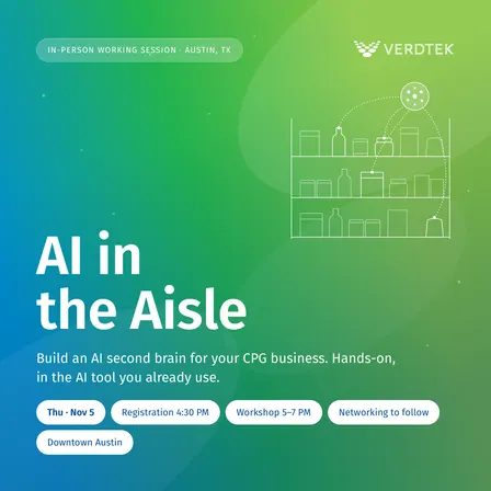 CPG AI Workshop for Executives and Founders