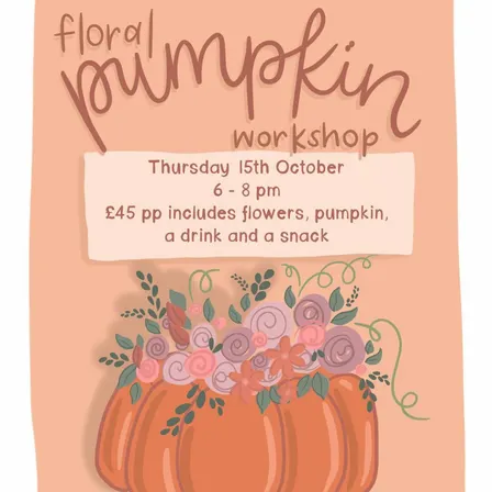 Floral Pumpkin Workshop