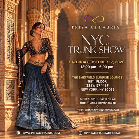 PRIYA CHHABRIA TRUNK SHOW