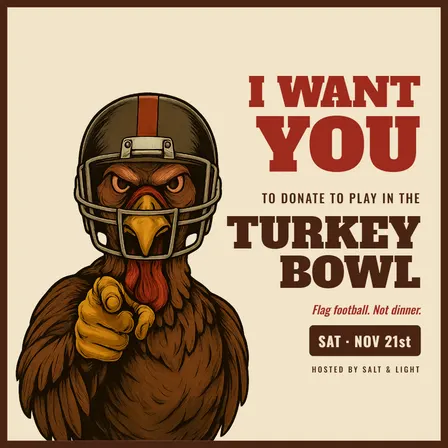 Turkey Bowl: Donate-to-Play