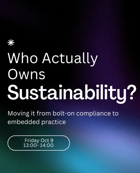 Who Actually Owns Sustainability?