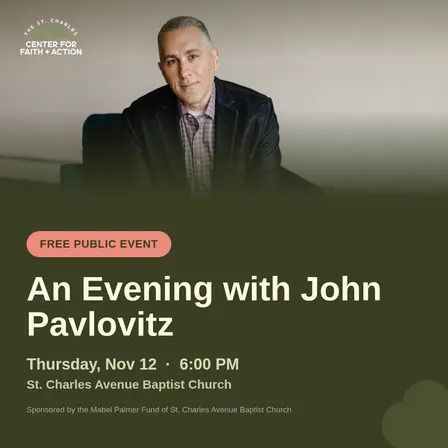 An Evening with John Pavlovitz