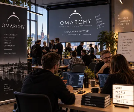 Omarchy Stockholm Meetup - 001