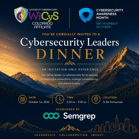 Cybersecurity Leaders Dinner - Cybersecurity Awareness Month