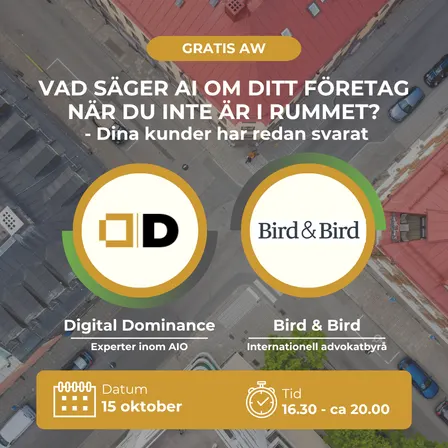 Vad säger AI om ditt företag när du inte är i rummet?
