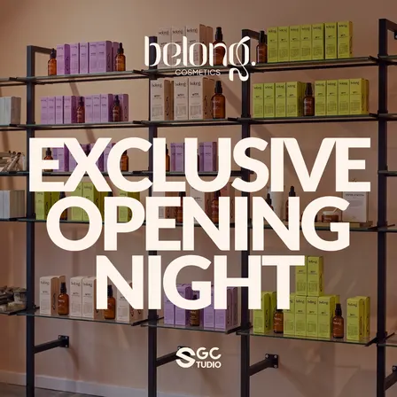 belong. cosmetics Pop-up: Opening Night