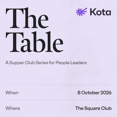 The Table | A Supper Club Series for People Leaders