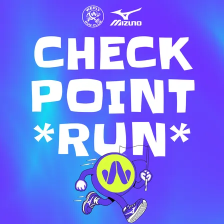 Checkpoint run - Weply x Mizuno 🚩