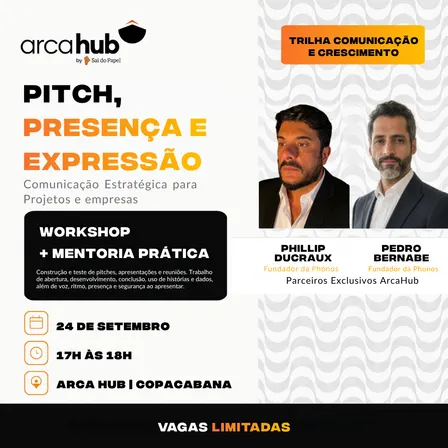Pitch, Presença e Expressão.