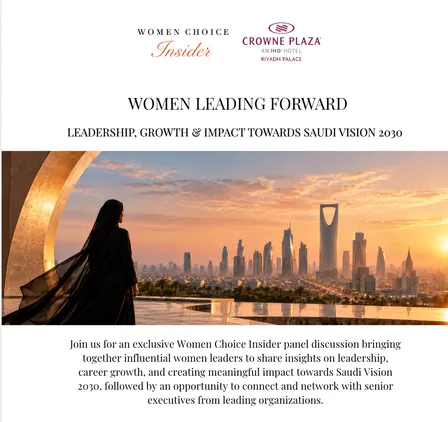 Women Leading Forward: Leadership, Growth & Impact Towards Saudi Vision 2030