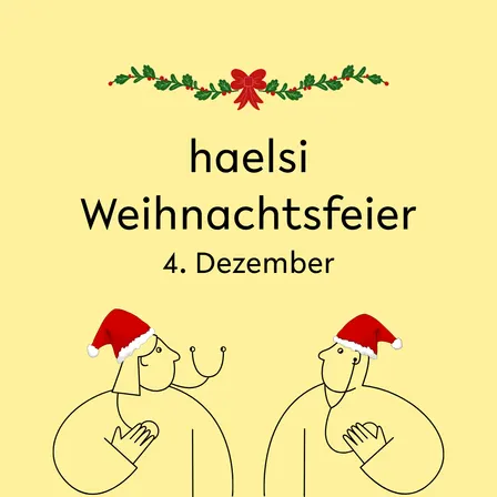 haelsi Weihnachtsfeier 🎄🍽️