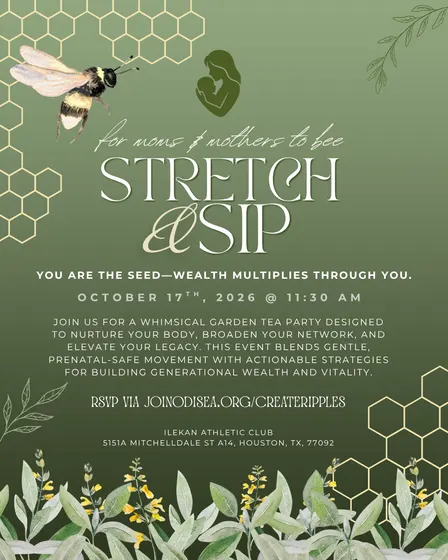 Mother to Bee Stretch & Sip