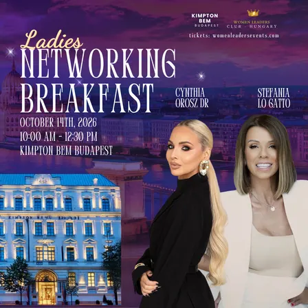 Vállalkozói Networking Reggeli Cynthia Orosz és Daniela Baumann társaságában