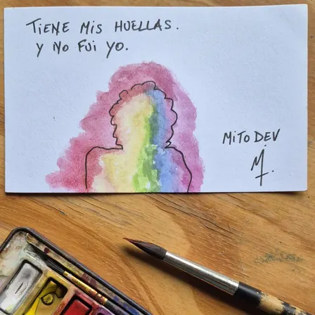 Tiene mis huellas. Y no fui yo. Exposición de Arte + Música