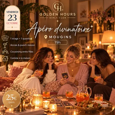 Les Vendredis Golden Hours ✨ — Apéro divinatoire entre filles