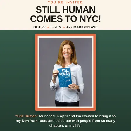 Still Human - NYC book celebration (Bonnie Davis)
