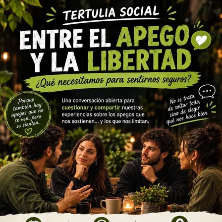 TERTULIA SOCIAL: Entre el apego y la libertad