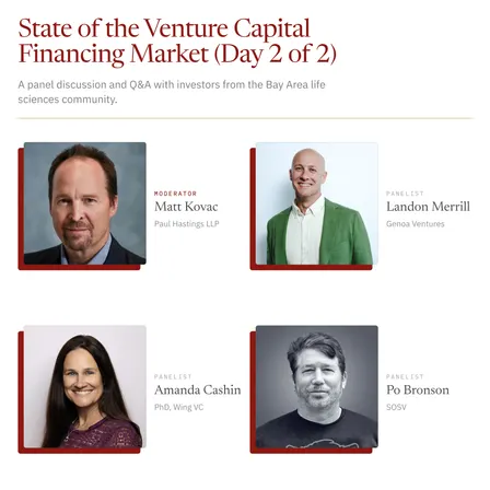 State of the Venture Capital Financing Market (Day 2 of 2)