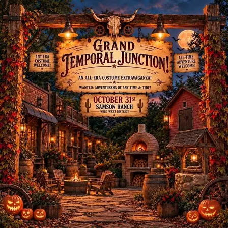 GRAND TEMPORAL JUNCTION: DISPATCH FROM SAMSON RANCH ⏳⚡