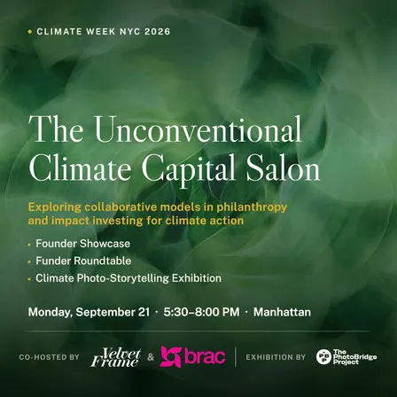 The Unconventional Climate Capital Salon