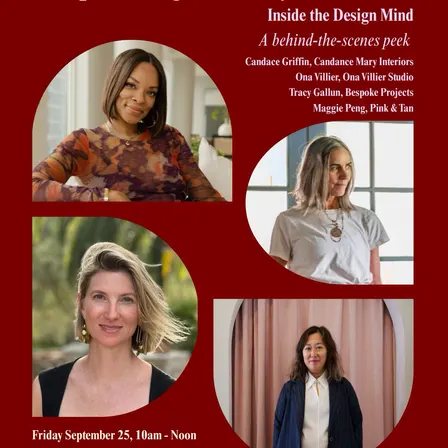 Inside the Design Mind — Talk with Candace Mary, Ona Villier and Tracy Gallun