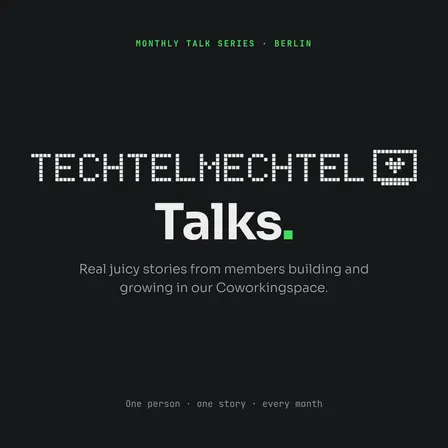 Techtelmechtel Talks #1 – Lukas Rieder: Freelance or GmbH? A Solo Tech Founder's Story.