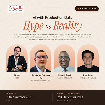 Fireside: AI with Prod Data - Hype vs Reality