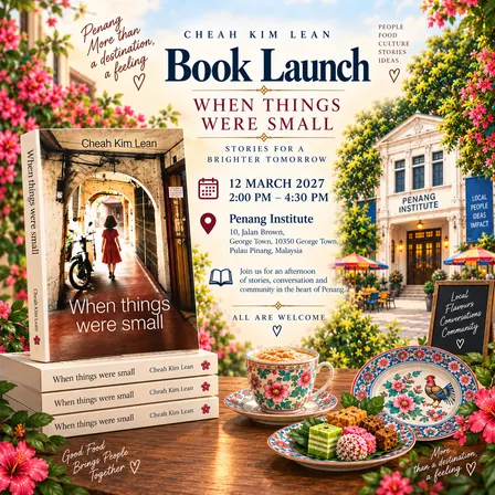 [Book Launch] When Things Were Small