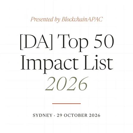 [DA] Top 50 Impact List 2026