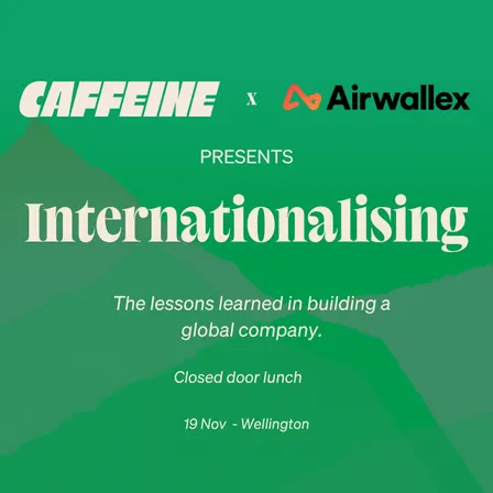 Internationalising powered by Caffeine & Airwallex