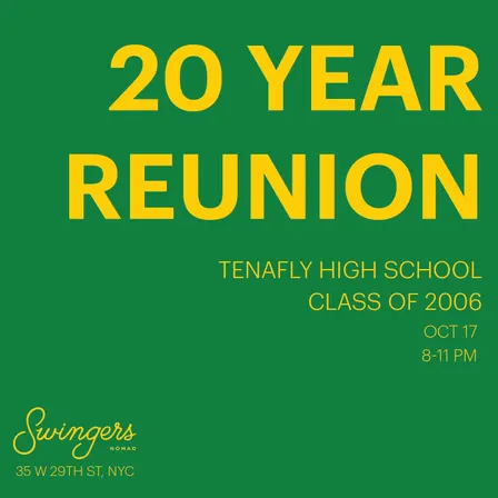 Tenafly High School Class of 2006 Reunion