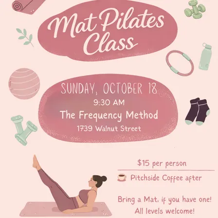 KC WALK CLUB PILATES POPUP