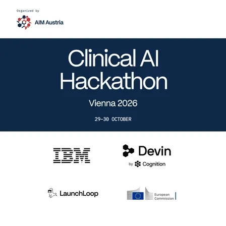 Clinical AI Hackathon Vienna 2026 — Official Partner Event of the European AI Innovation Month