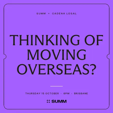 Recent tax changes making you think about moving overseas?