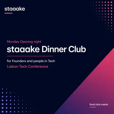 staaake Side Event: Monday Opening Night Tech/AI staaake Dinner Club