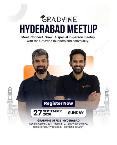 The Gradvine Meetup - Hyderabad