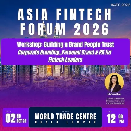 Asia Fintech Forum 2026 Workshop:Building a Brand People Trust