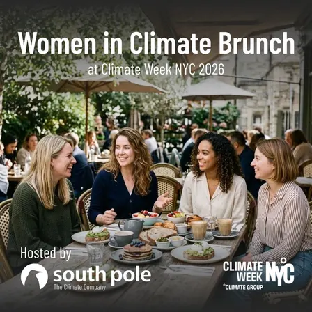 Women in Climate: Exclusive Climate Week NYC Brunch