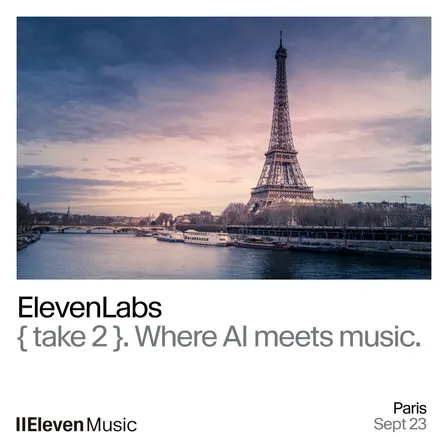 ElevenCreative Session: Paris {take 2}. Where AI meets music.