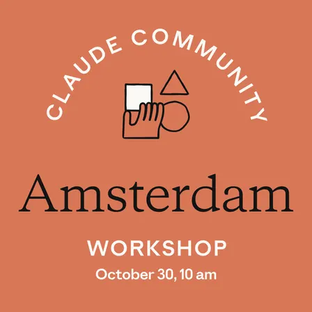 [Postponed] Amsterdam | Claude Build Day