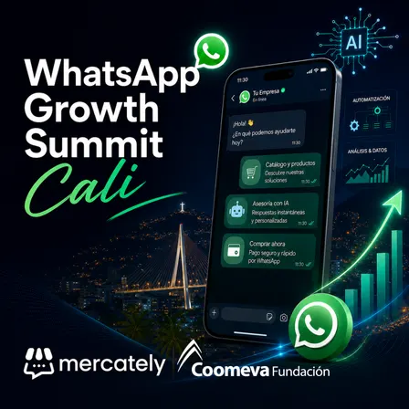 WhatsApp Growth Summit Cali By Mercately