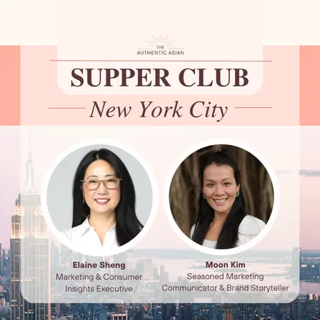 Executive Real Talk Supper Club in NYC featuring Elaine Sheng and Moon Kim