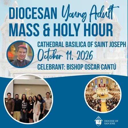 Diocesan Young Adult Mass & Holy Hour — Special Blessing for YA Leaders