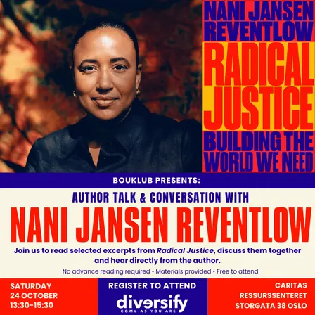 Author Talk with Nani Jansen Reventlow: Radical Justice