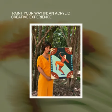 Paint Your Way In: An Acrylic Creative Experience