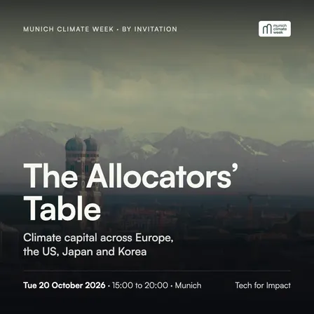 The Allocators' Table: Climate capital across Europe, the US, Japan and Korea