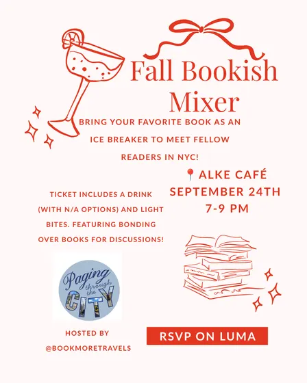 Fall Bookish Mixer