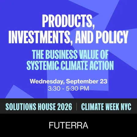 Products, Investments, and Policy: The Business Value of Systemic Climate Action