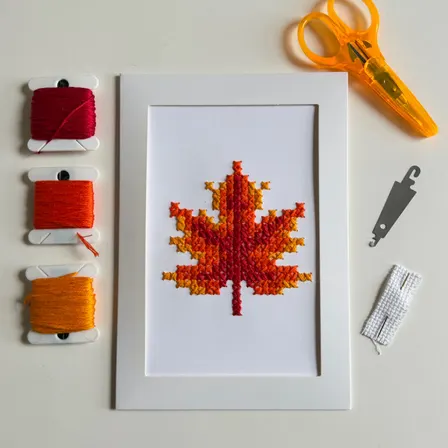 Fall Cross Stitch for Beginners with That's Sew New York